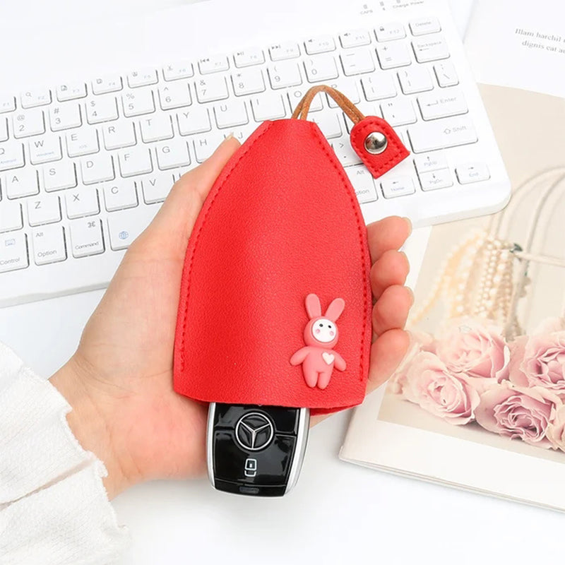 Cute Fruits PU Leather Key Bag