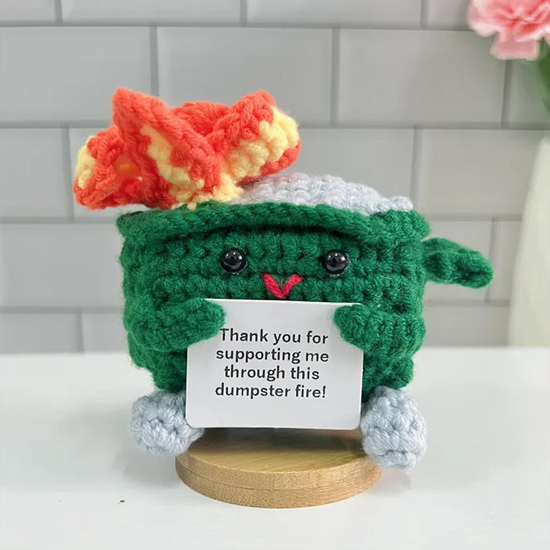 Crochet Dumpster Fire