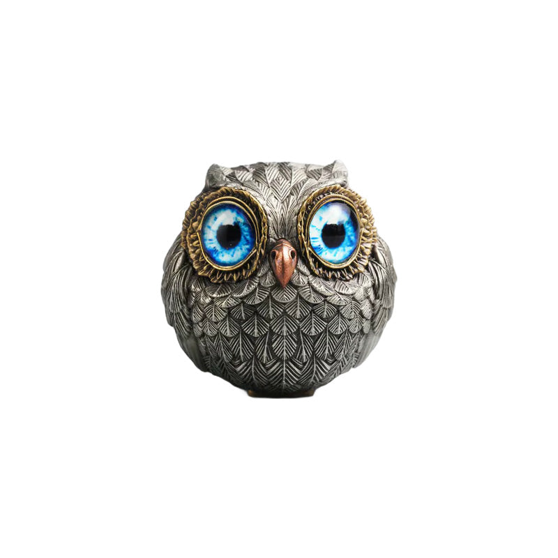 🦉Bronze Lucky Owl Guardian-The Wise Watcher of the Felt