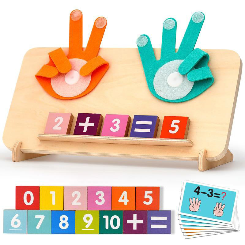 1 Set Finger Counting Math Montessori Toys