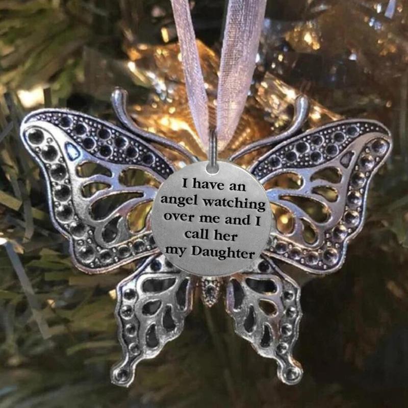 Memorial Butterfly Pendant for Loss of Loved One