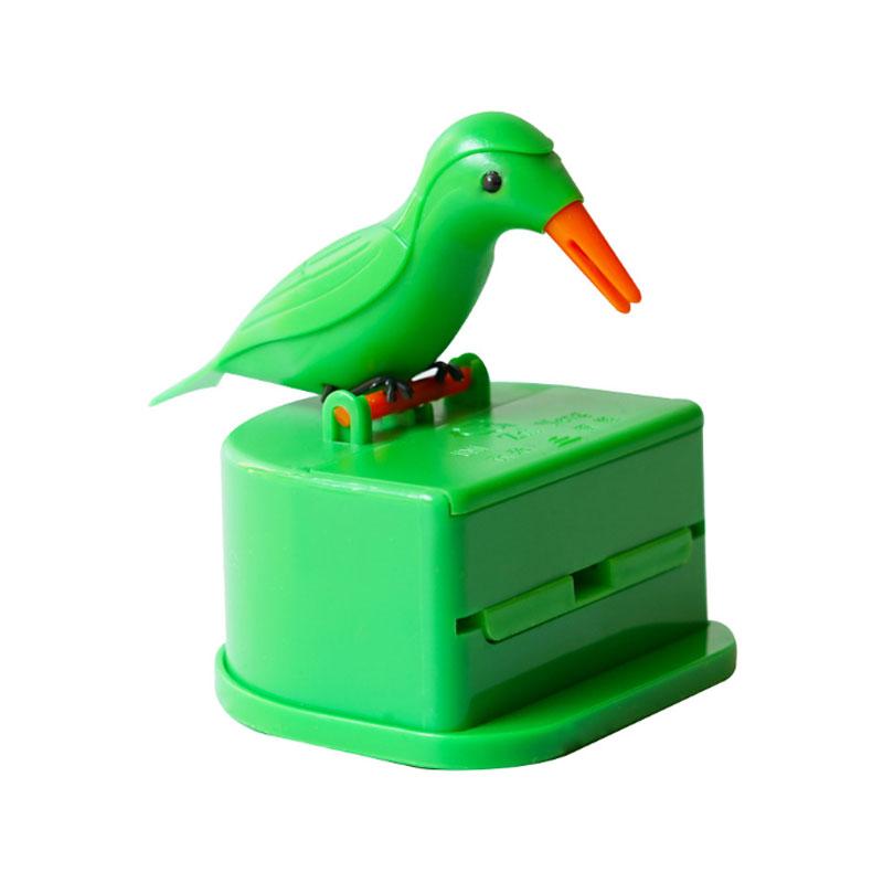 Creative Automatic Toothpick Box Cartoon Bird