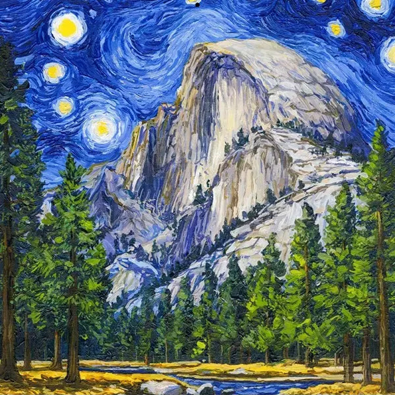 2025 Starry Night National Park Calendar