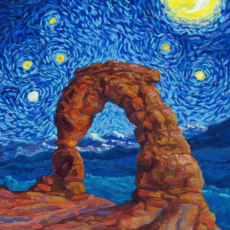 2025 Starry Night National Park Calendar