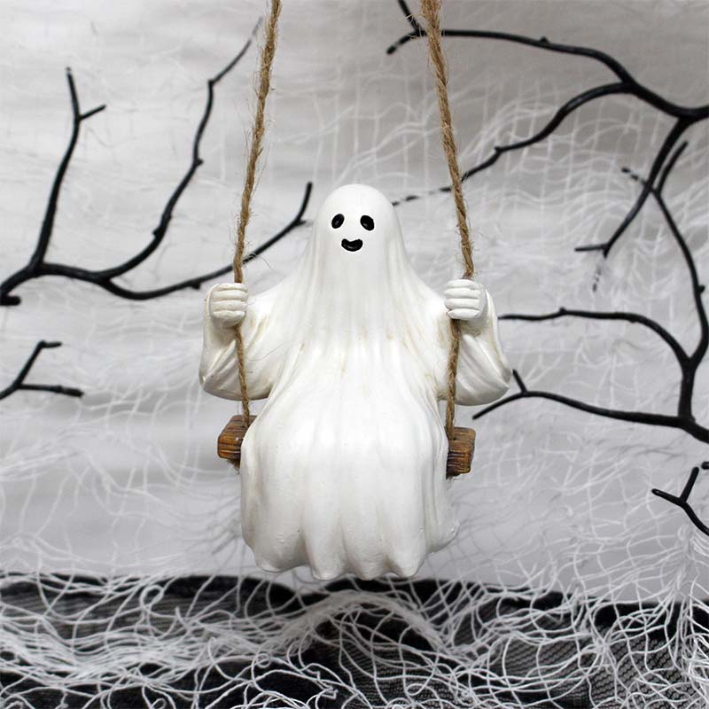 Halloween Cute Swing Ghost