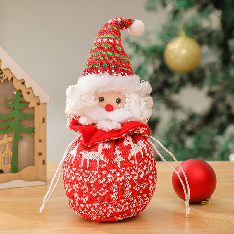 Christmas Decoration Apple Bag