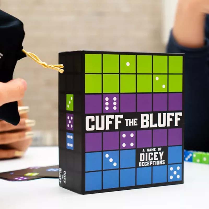 Cuff The Bluff - A Fun Bluffing Dice & Card Game