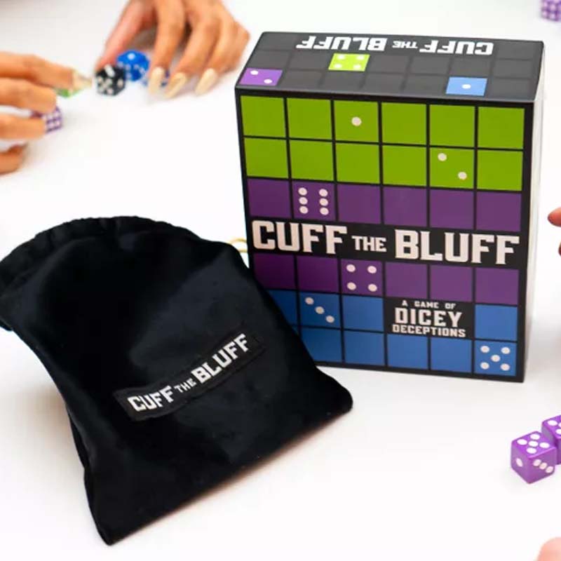 Cuff The Bluff - A Fun Bluffing Dice & Card Game