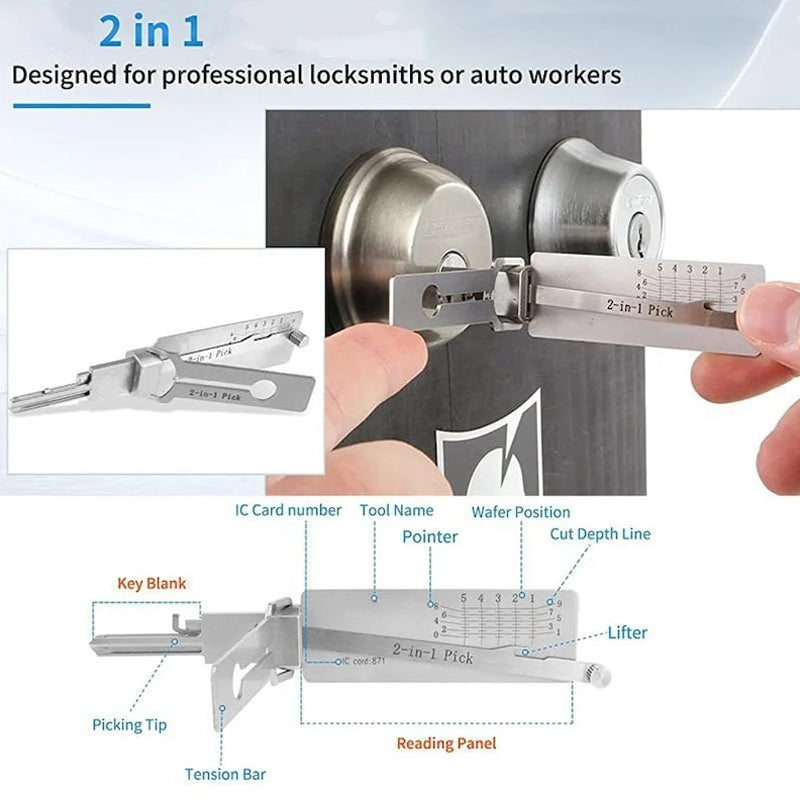 Precision 2-in-1 Key Decoder Tool