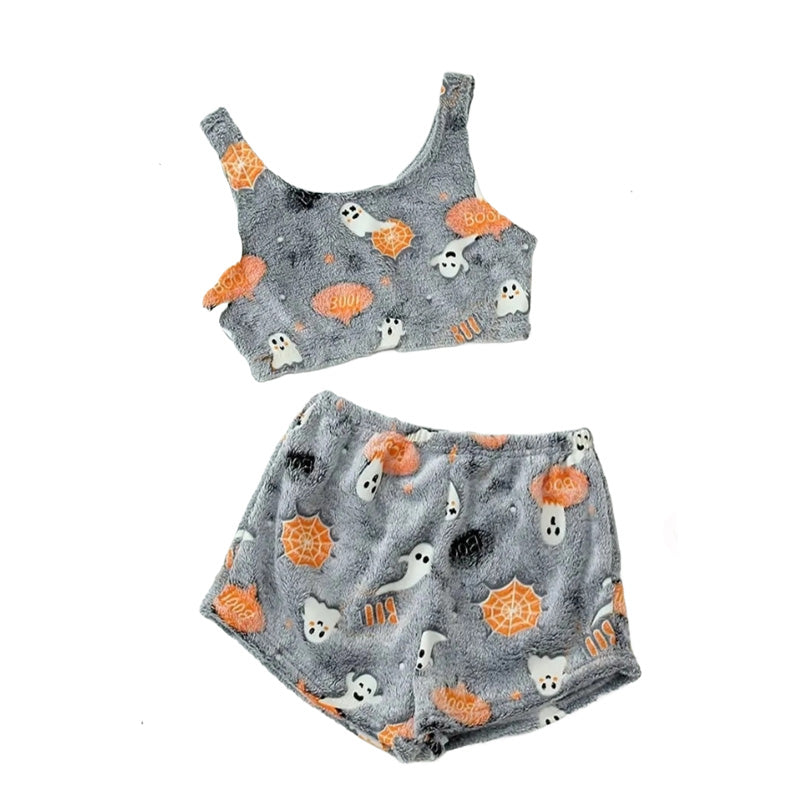 Halloween Vest Pajamas Set