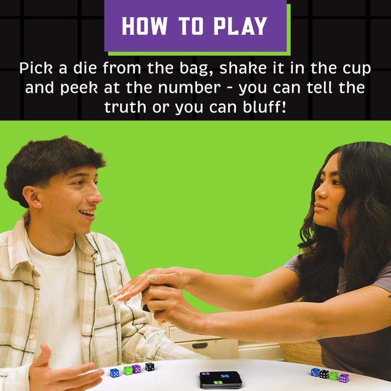 Cuff The Bluff - A Fun Bluffing Dice & Card Game