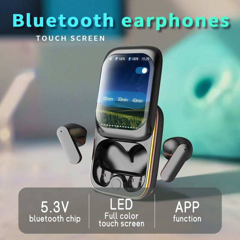 2024 NEW Intelligent Full-color Touch Screen Slider Earphones