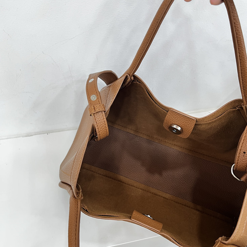 Women Leather Bag with Shoulder Strap