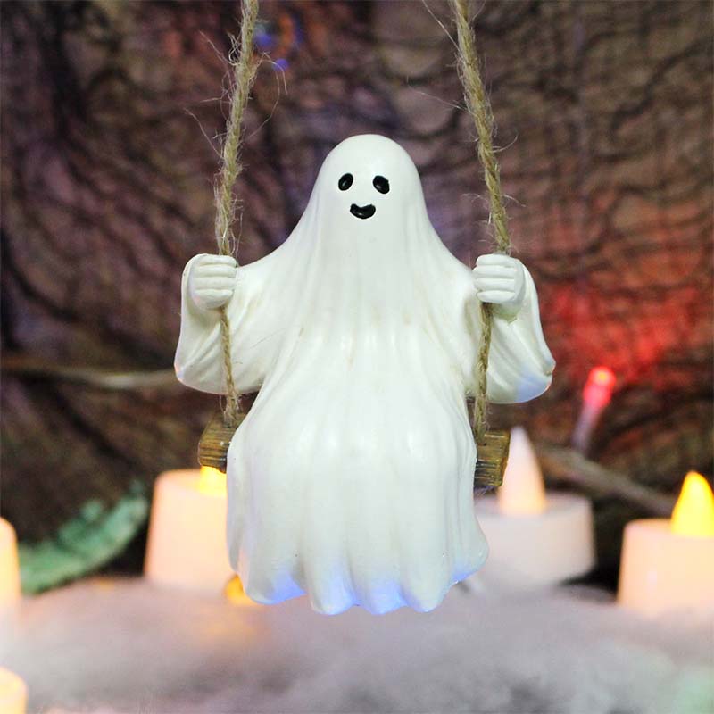 Halloween Cute Swing Ghost