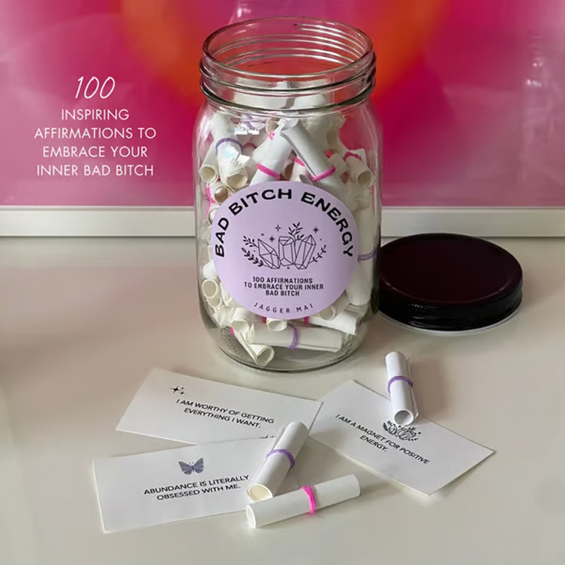 Bad Bitch Energy Affirmation Jar