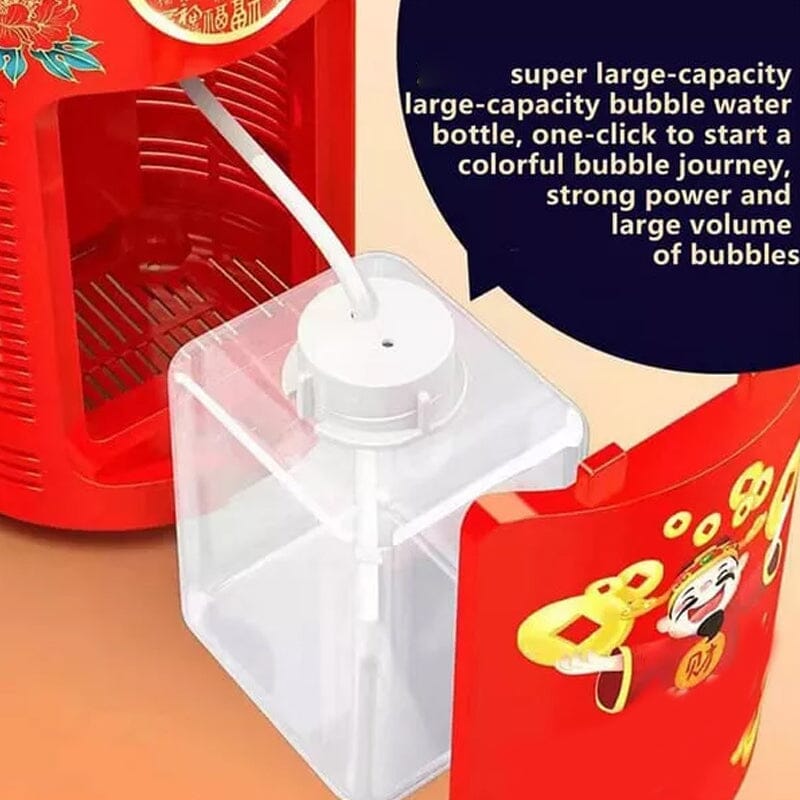 PORTABLE FIREWORK BUBBLE MACHINE