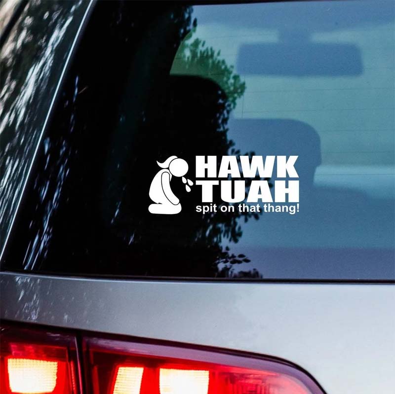 Hawk Tuah Sticker | Spit on That Thang Car