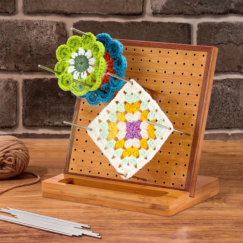 Crochet Blocking Board With Pegs