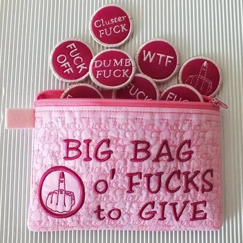 Big Bag of F*cks to Give Zipper Pouch