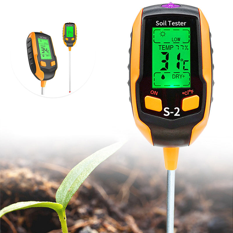 Digital 4-in-1 Soil Test Meter