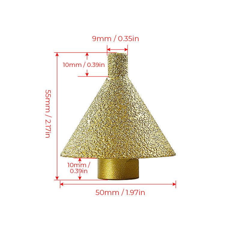 Diamond Beveling Chamfer Bit For Angle Grinders