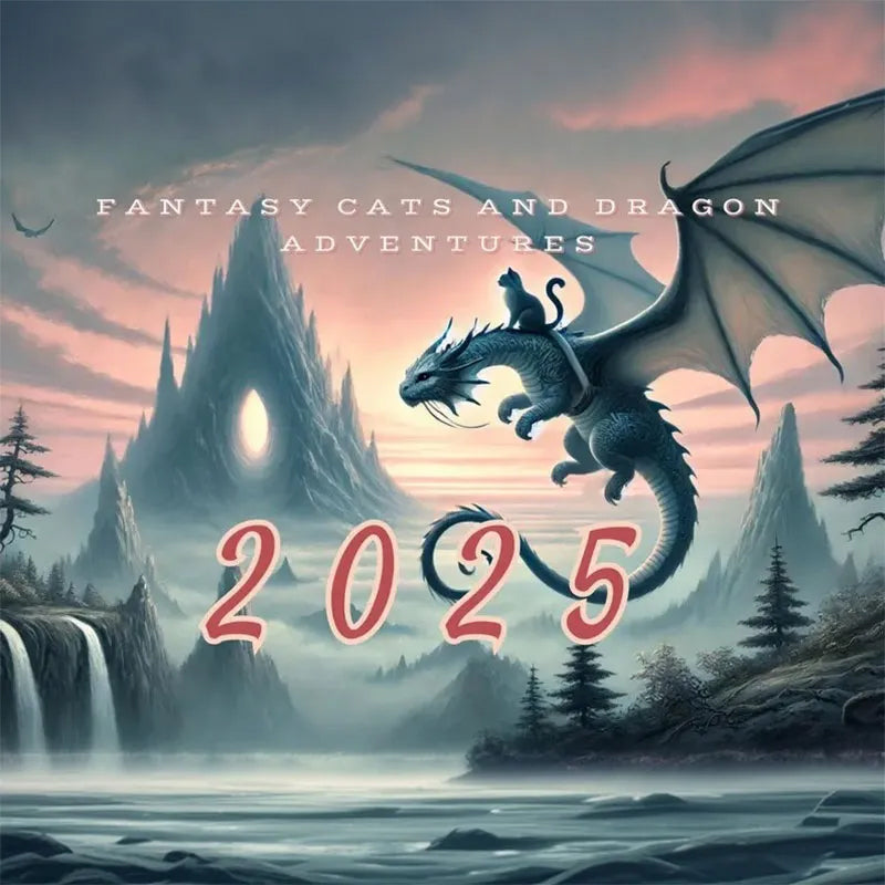 2025 Cat Dragon Rider Calendar