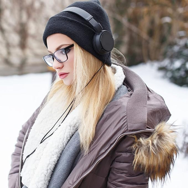 Solid Color Satin Lined Wool Hat