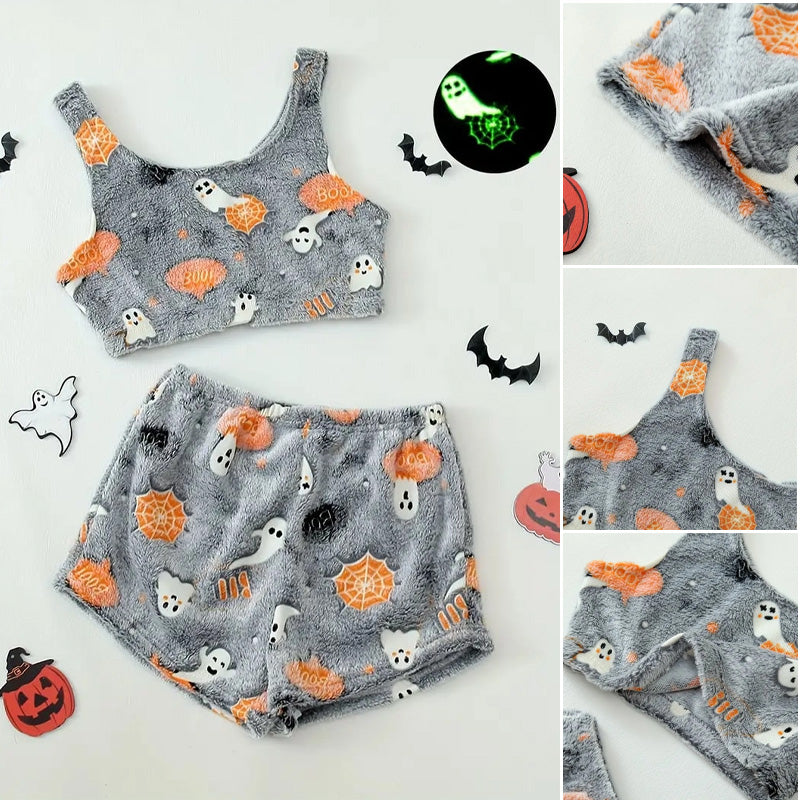 Halloween Vest Pajamas Set