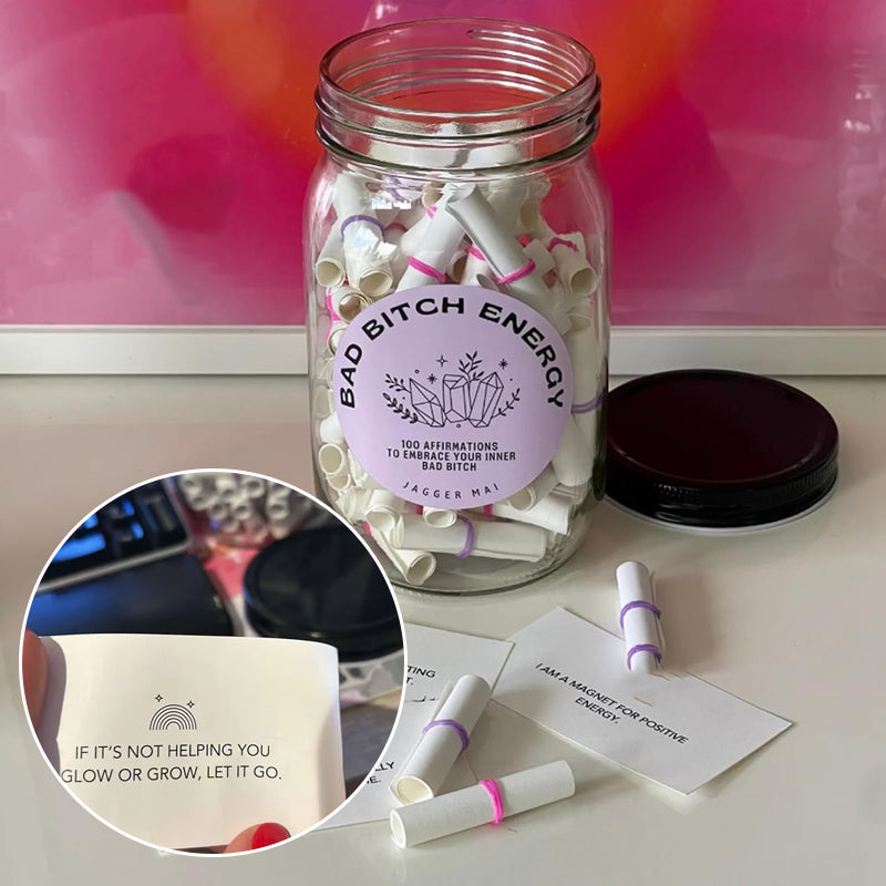 Bad Bitch Energy Affirmation Jar