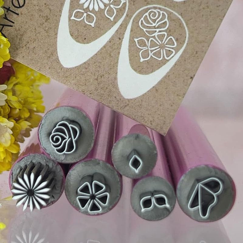 6 pcs DIY Nail Stamp Pen Set