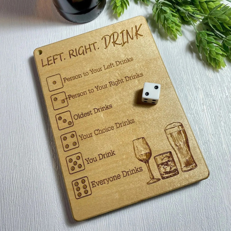 Left Right Drink Drinking Game