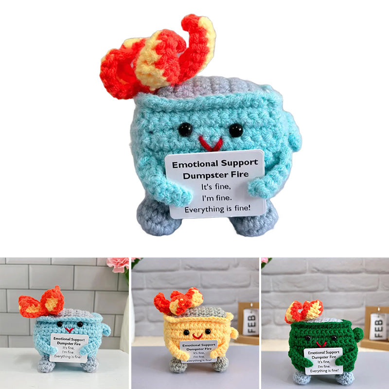 Crochet Dumpster Fire