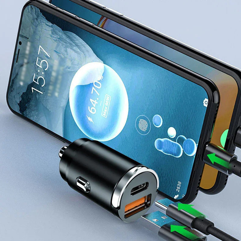 Multi Compatible Fast Charging Car Charger