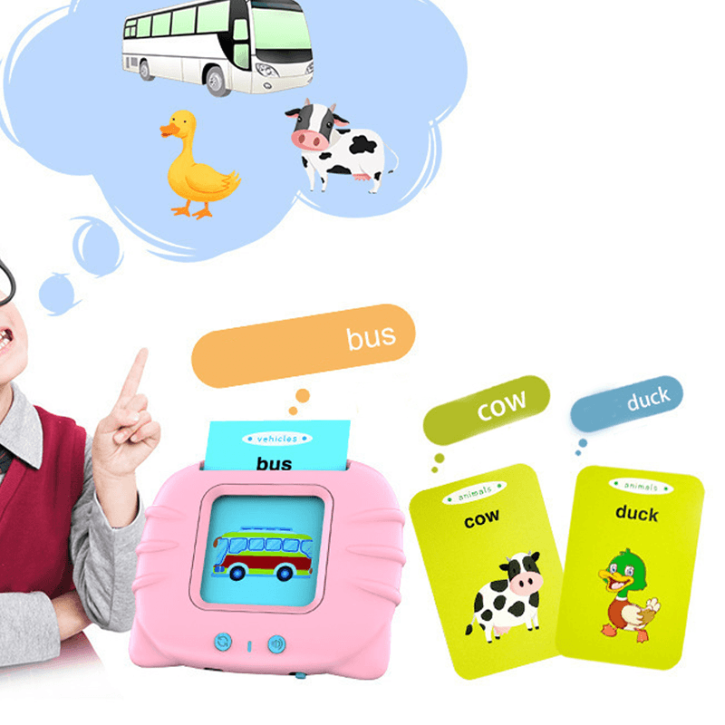 Talking Flash Cards Educational Toys for Toddlers Age 2-6