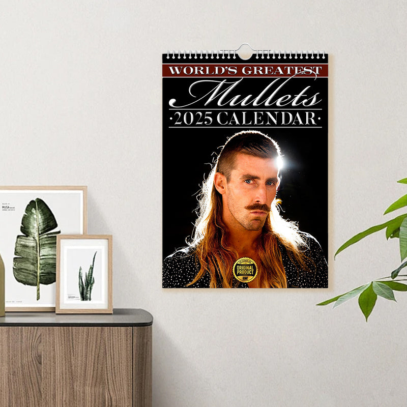 2025 World's Greatest Mullets Calendar