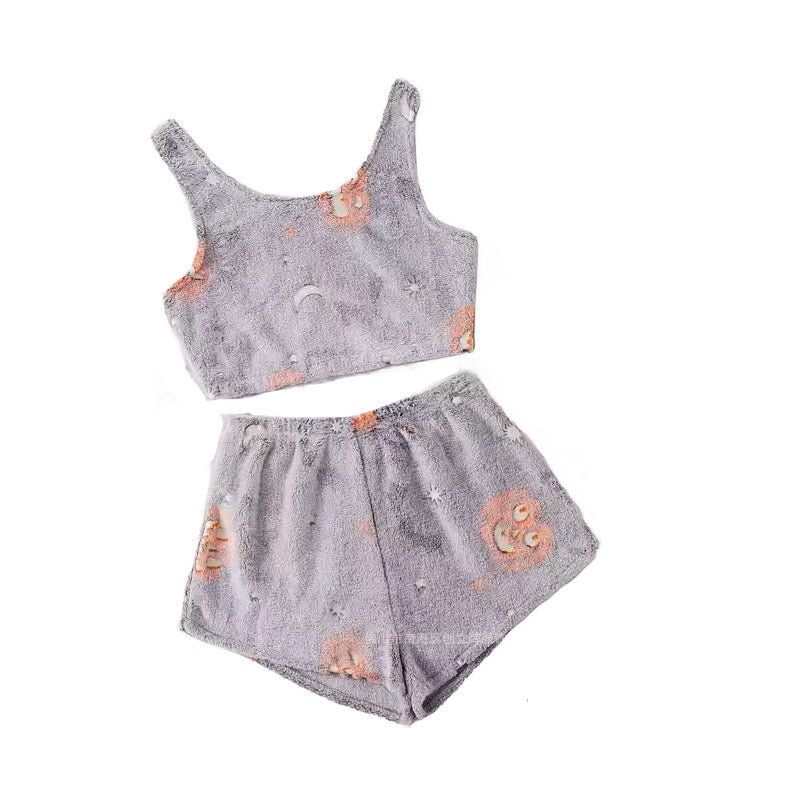 Halloween Vest Pajamas Set