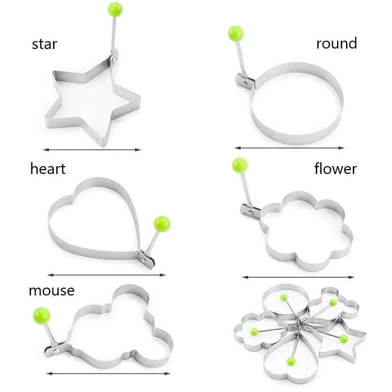 Stainless Steel Fried Egg Molds