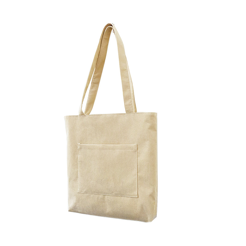 Casual Tote Bag With Pockets