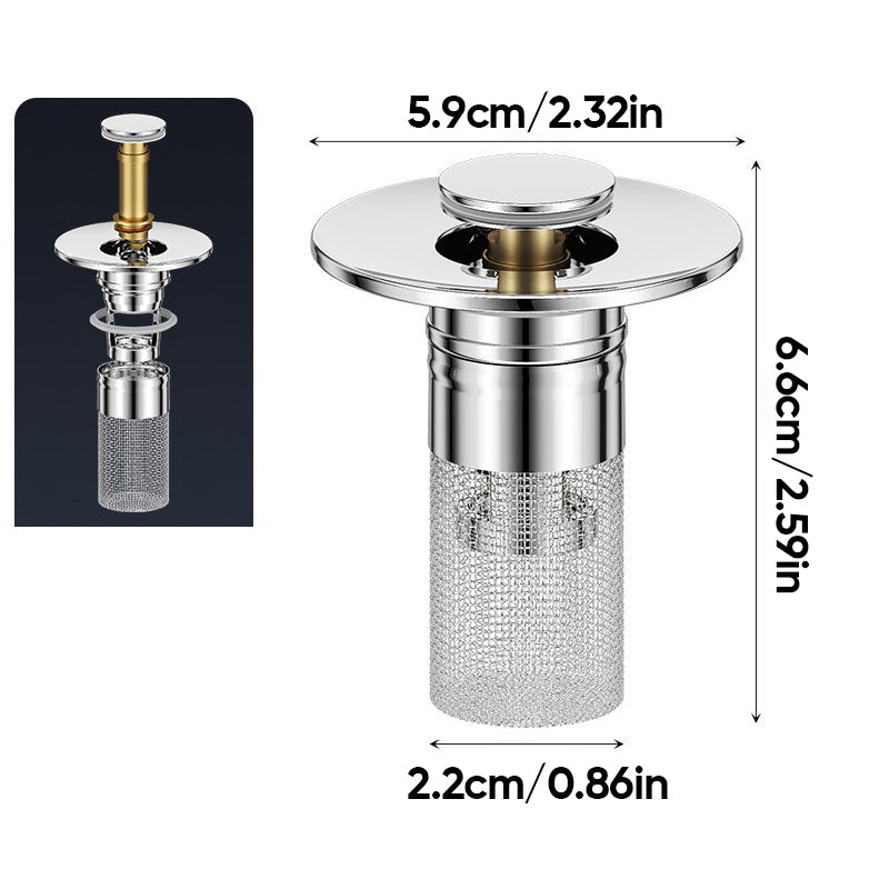 Universal Stainless Steel Sink Drain Filter