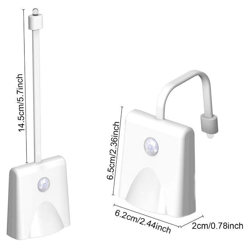 Rechargeable LED Toilet Light