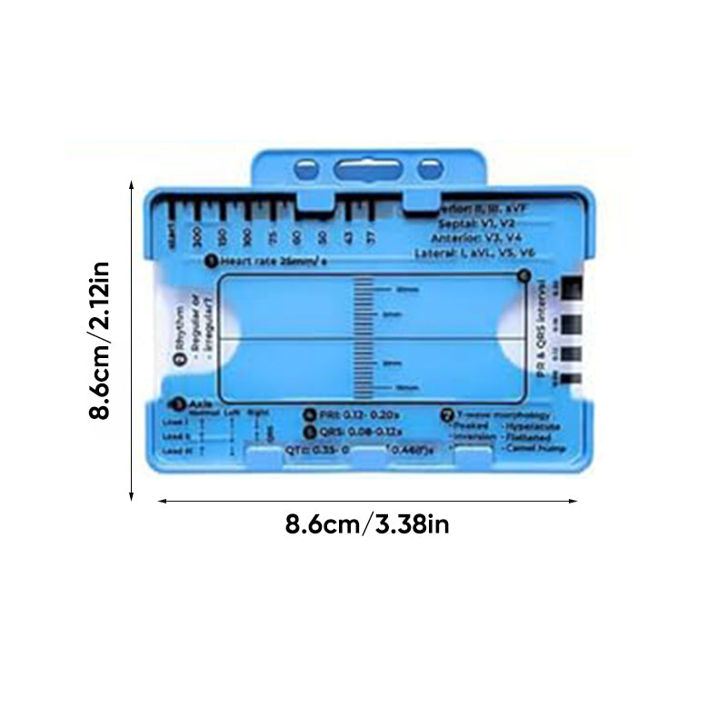 ECG 7 Step Ruler