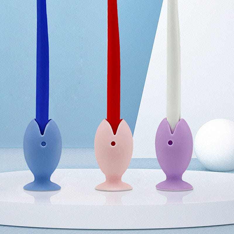 Standing Tooth Brush Cover Cap Stand