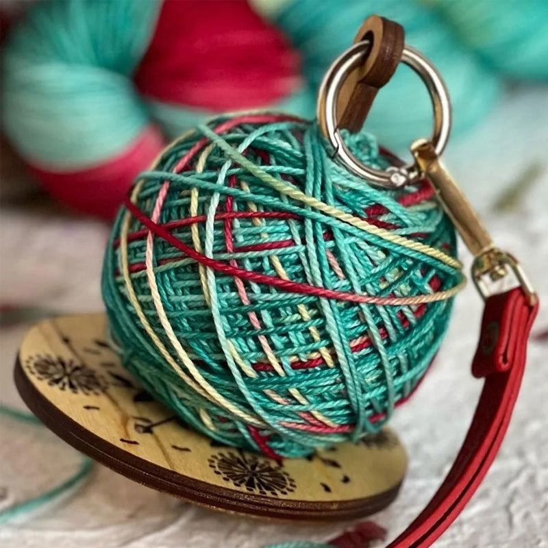 Wooden Wrist Yarn Holder