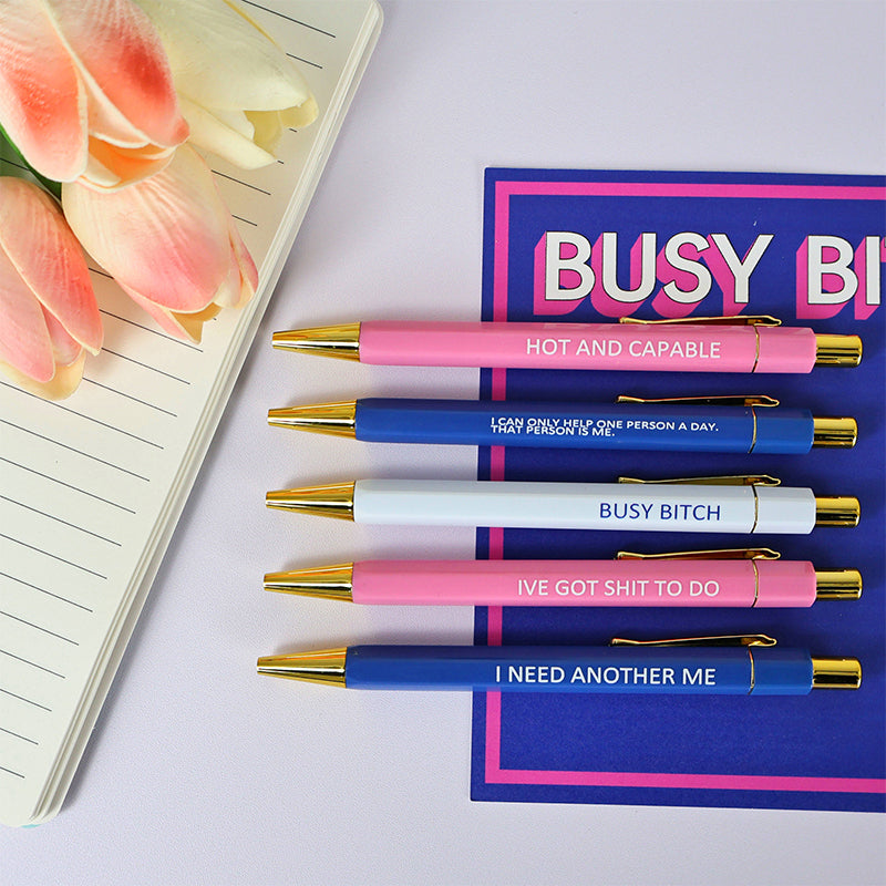 Funny Five Pen Set