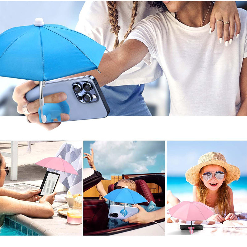 Phone Umbrella Suction Cup Stand for Sun