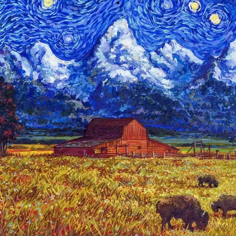 2025 Starry Night National Park Calendar