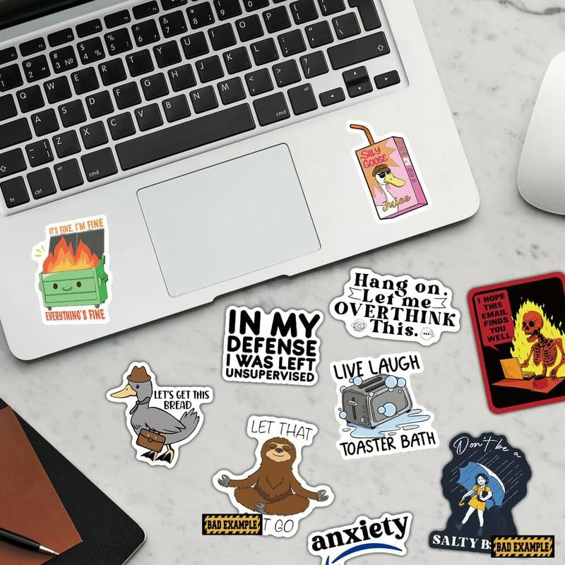 150 Funny Stickers For Adults