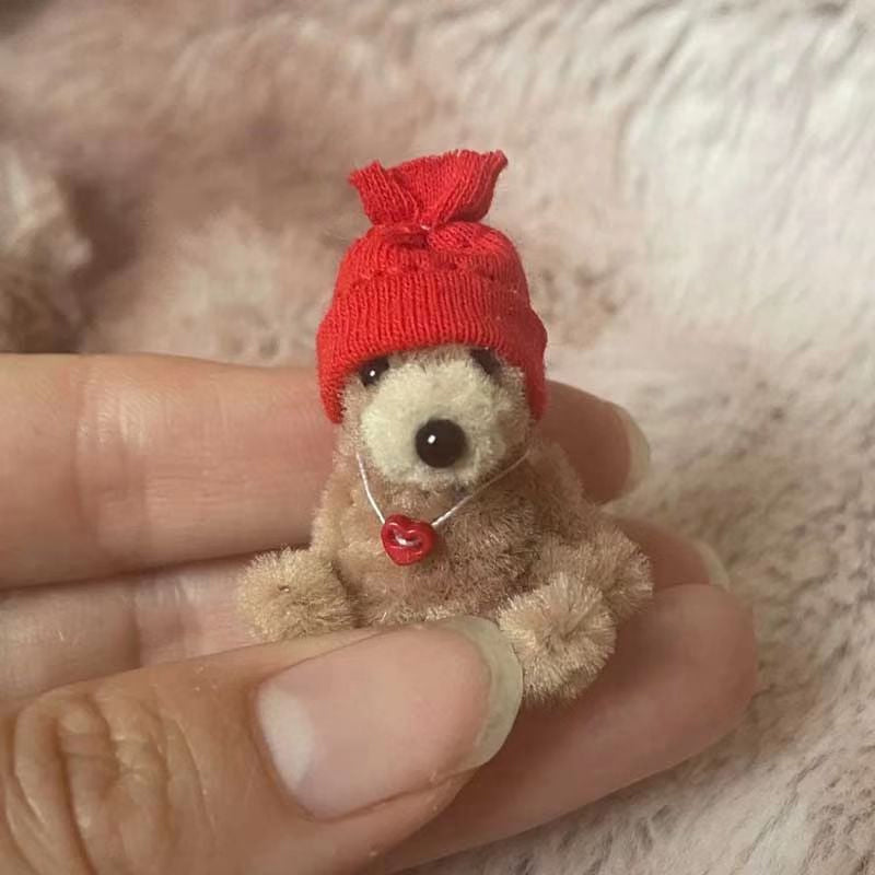 🧸Tiny Handmade Teddy Bear🎁