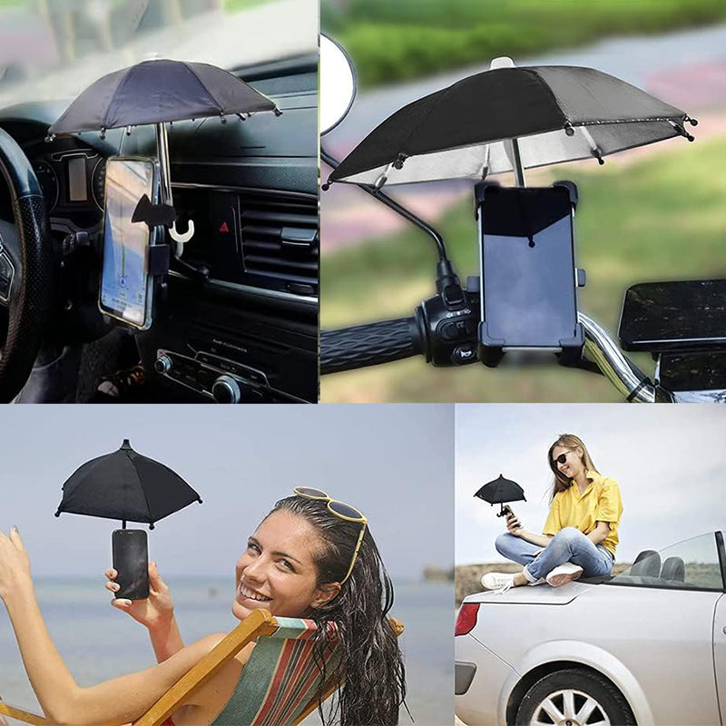 Phone Umbrella Suction Cup Stand for Sun