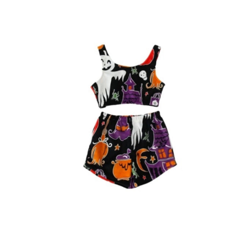 Halloween Vest Pajamas Set